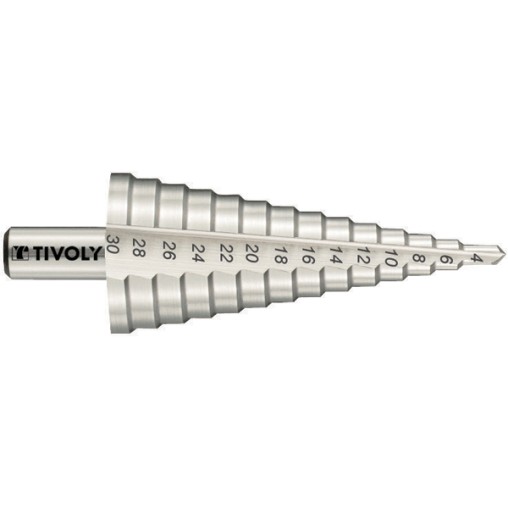 BROCA ESCALONADA HSS - 4-30 MM