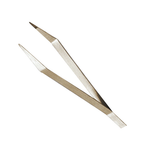 PINZA DE PRECISION BOCA CURVA 200MM Ti