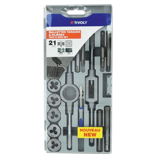 MACHOS+COJINETES 9+9 JG 21 - M3-M12