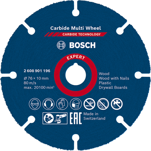 DISCO MULTIMATERIA XLOCK EXPERT - 76 MM