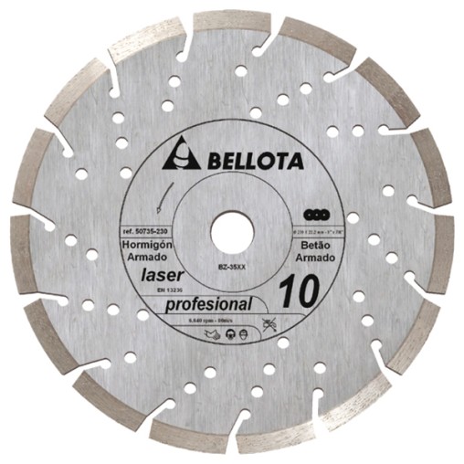 DISCO DIAMANTE HORMIGON ARMADO - 230 MM