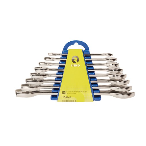 LLAVE FIJA PLANA JGO 8PZ - 6X22 MM