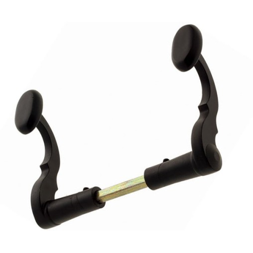 (4 u.)  MANILLA NEGRA S/PLACA FORJA - 120 MM