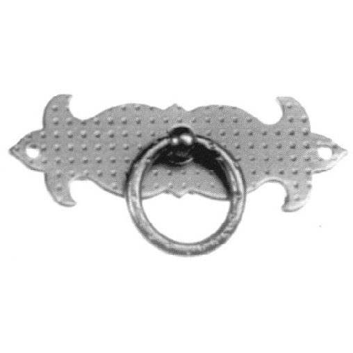 TIRADOR ANILLA PLACA - 95X35 MM