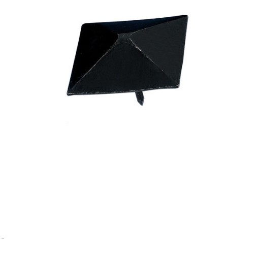 (100 u.)  CLAVO FORJA C/PIRAMIDE NEGRO - 28 MM