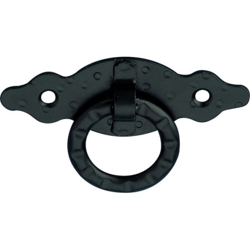 (25 u.)  TIRADOR MUEBLE NEGRO MATE