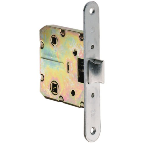 (10 u.)  PICAPORTE EMB. INOX C/RED 8 MM - 50 MM