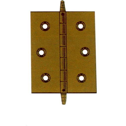 BISAGRA LATONADA REMATE ALTO - 40X35 MM