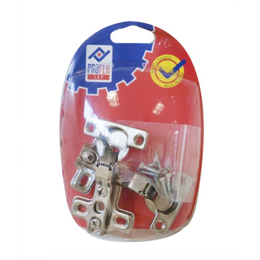 BISAGRA CAZOLETA ACODADA BL.2P - 26 MM