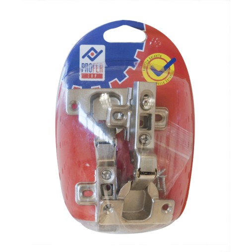 BISAGRA CAZOLETA CLIP ACODAD 2 - 35 MM