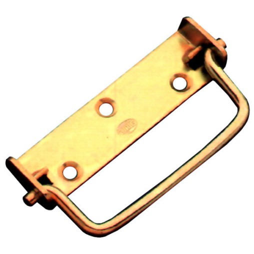 (20 u.)  TIRADOR BICROMATADO ABATIBLE - 100 MM