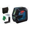 NIVEL LASER AUTO CRUZ VERDE+LB10 - 15 M