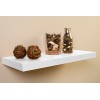 BALDA PARED BLANCA C/FIJACION OCULTA - 80X25 CM