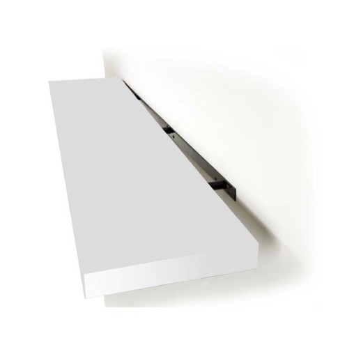 BALDA PARED BLANCA OCULTA - 100X24X4CM