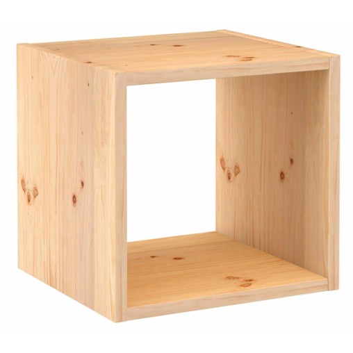 ESTANTERIA MADERA CUBO DINAMIC - 36X36X33