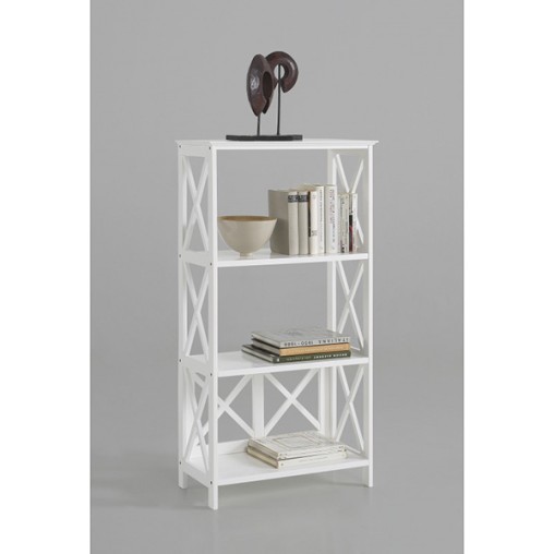 ESTANTERIA PINO LACADA BCO VICTORIA 4B - 60X30X111