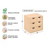 CAJONERA 3X2 PINO S/BARN - 28X20X28CM