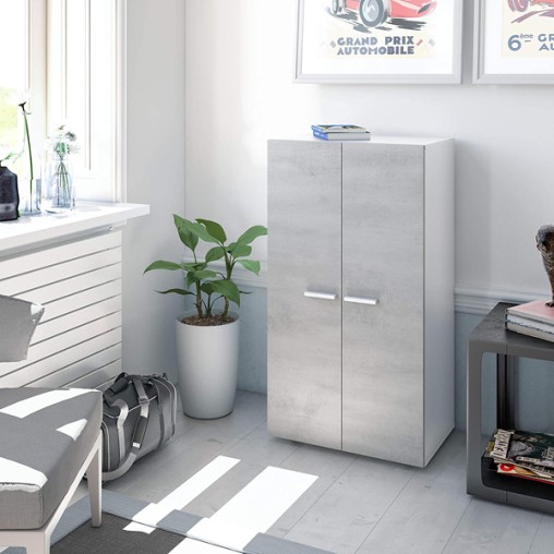 ZAPATERO 2 PUERTAS 6 BALDAS - 103X55X36