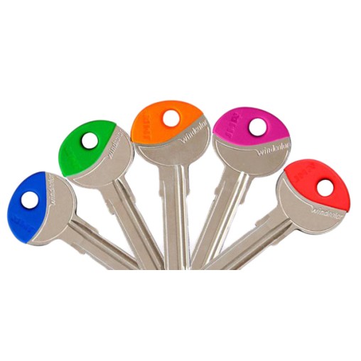 (10 u.)  LLAVE EN BRUTO LATON ESP SEGUR