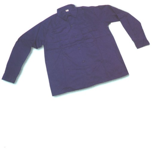 CAMISA ALGODON M/LARGA AZULINA - T44