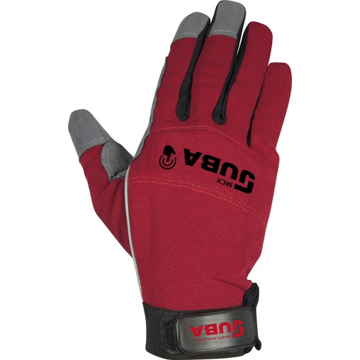 GUANTE PIEL ROJO RFZDO C RAPID - T.9