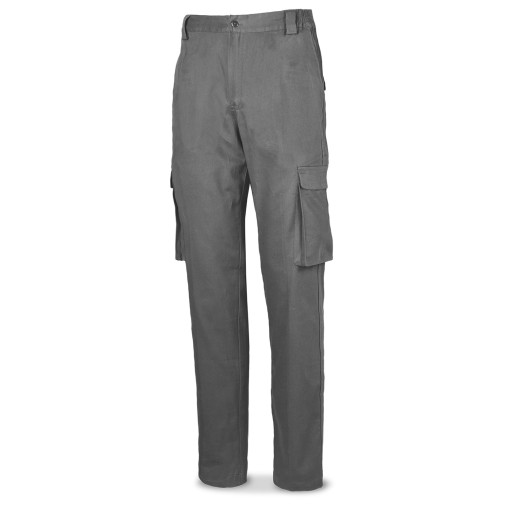 PANTALON STRETCH BASICO GRIS - 48