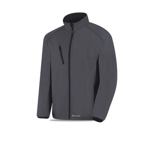CHAQUETA SOFTSHELL GRIS - L