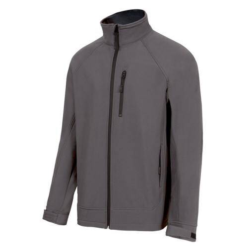 CHAQUETA SOFTSHELL GRIS - L