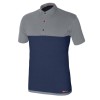 POLO M/CORTA STRETCH AZUL - XL