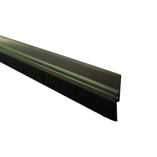 BURLETE PVC-CEPILLO MARRON - 105 CM