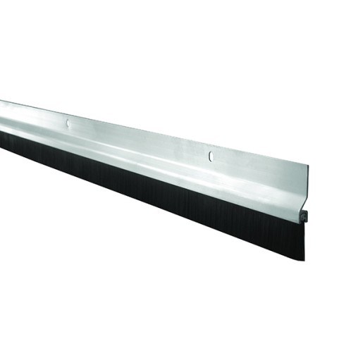 BURLETE ALUMINIO-CEPILLO PLATA - 102 CM