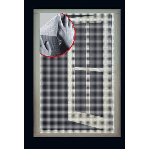 MOSQUITERA CON VELCRO NEGRO - 170X180 CM