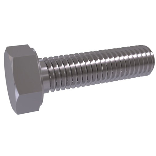 TORNILLO C/HEXAG DIN933 8.8 ZN - M20X50