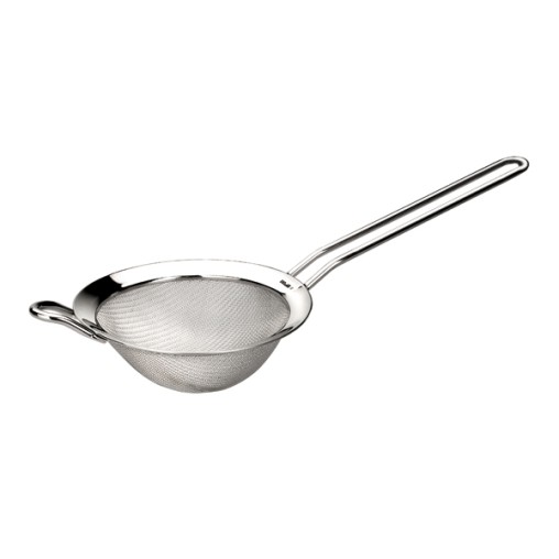 COLADOR 1/2 BOLA INOX - 18 CM