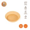 MOLDE PAPEL SILICON RED AIRFRYER 50U. - 16X4 CM