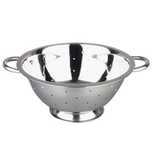 ESCURRIDOR INOX C/BASE - 24 CM