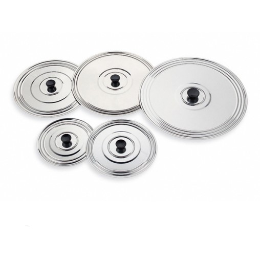 TAPA PAELLAS INOX P/44 A 52 CM - 52 CM
