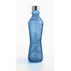 BOTELLA VIDRIO AZUL RUSTIK - 1 L