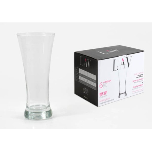 VASO CERVEZA SORGUN PACK 6 - 36 CL