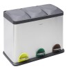 CUBO PEDAL 3 CONTENED STEP BIN - 45 L