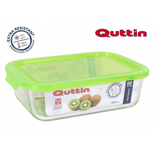 HERMETICO VIDRIO RECT - 23X17,5CM