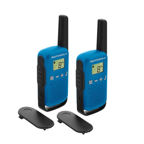 WALKIE TALKIES T42 BLUE PACK 2UDS - 4 KM