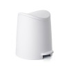 CUBO PEDAL BAÑO STAND. BLANCO