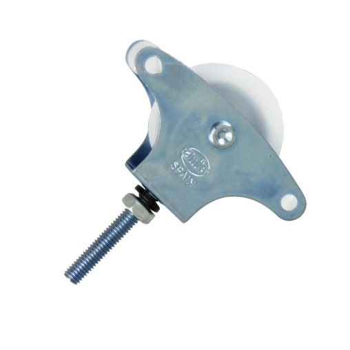 (25 u.)  POLEA TENDEDOR PLASTICO TUERCA - 40 MM