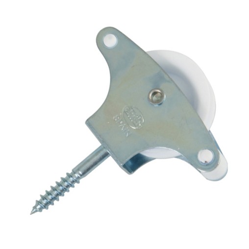 (25 u.)  POLEA TENDEDOR PLAST.TIRAFONDO - 40 MM