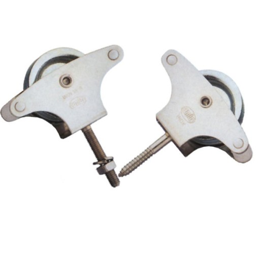 (10 u.)  POLEA TENDEDOR INOX.TUERCA BL - 40 MM