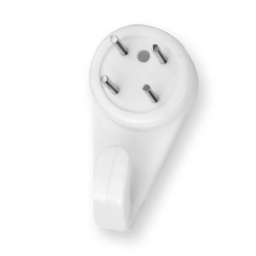 CUELGA FACIL 4 CLAVOS BL.4 U - 31X16X12MM