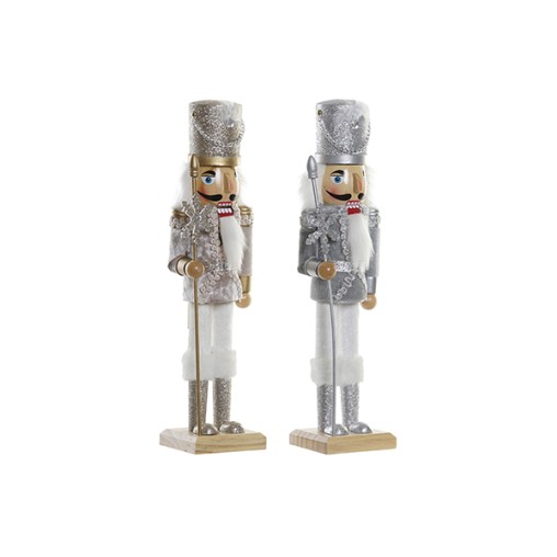 (2 u.)  FIGURA MADERA CASCANUECES - 9X8X38