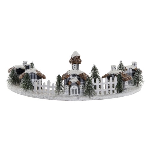 BASE ARBOL NAVIDAD CON LED - 60X30X19