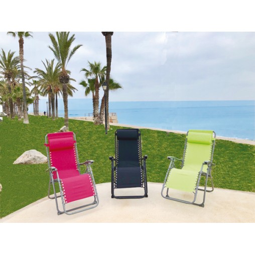 TUMBONA RELAX NEGRO - 64X69X79